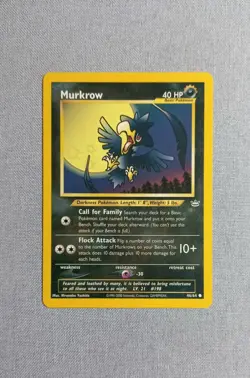 Pokemon TCG - Murkrow - Neo Revelations set 46/64 - Image 1