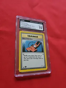 GEM MINT Pokemon: New Pokedex #95/111 1st Edition Neo Genesis 2000 - CGC 10 -A63 - Image 5