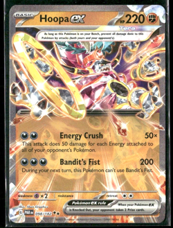 Hoopa ex - 098/182 Paradox Rift (PAR) Double Rare Holo Pokemon TCG - Image 1