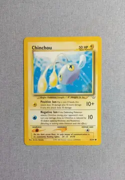 Pokemon TCG - Chinchou - Neo Revelations set 42/64 - Image 1