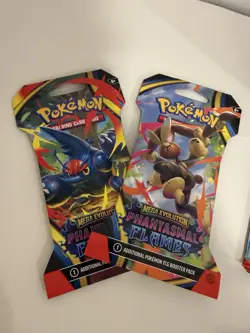 Pokemon TCG Stacking Tins Factory - 2025 8 Booster Packs, 2 Stickers Bonus Lot - Image 5