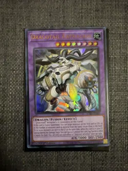 Yugioh! - JUSH-EN006 - Dracotail Arthalion - Collector's Rare - 1'st Ed. - NM/M - Image 1
