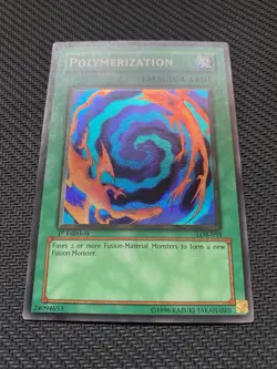 Yu-Gi-Oh! Wavy/Faded Polymerization Lob-059 1st Edition NM CLEAN TCG - Image 3