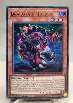 Dracotail Mululu - Ultra Rare 1st Edition JUSH-EN005 - NM - YuGiOh - Image 1