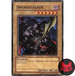Yugioh Swordstalker DPKB-EN004 Common 1st Edition NM - Image 1