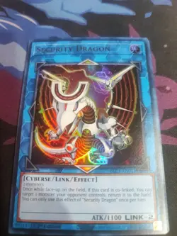 Security Dragon - BLC1-EN043 - Ultra Rare - 1st Edition Near Mint Yugioh - Image 1