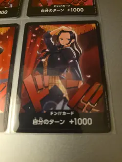 DON !! Nami Hancock Robin Uta 4 set Heroines Edition ONE PIECE Card Japanese - Image 5