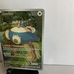 Pokemon Snorlax SVP 051 Holo Black Star Promo Card Scarlet & Violet 151 - Image 3