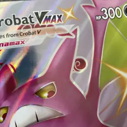 Pokemon TCG Jumbo Crobat VMAX SWSH099 Oversized Black Star Promo Card 2021 NM/M - Image 4