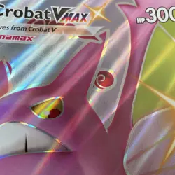 Pokemon TCG Jumbo Crobat VMAX SWSH099 Oversized Black Star Promo Card 2021 NM/M - Image 5