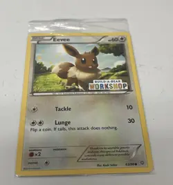 Pokemon TCG Eevee Build a Bear Promo Card Sealed, 63/98, NM Condition - Image 3