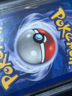 BGS 9 GHOST STAMP ERROR Pikachu 58/102 1st Edition Base Set 1999 Pokemon Card - Image 4