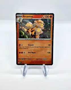 Arcanine SVP 011 Holo Pokemon Scarlet & Violet Promo Card - Image 1