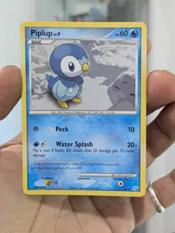Pokemon Card 2007 PIPLUP 5/12 Diamond & Pearl Manaphy Trainer Kit NM - Image 1