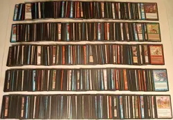 Vintage 1999 MTG Magic the Gathering Urza's Destiny 1000 Card Collection Lot - Image 1