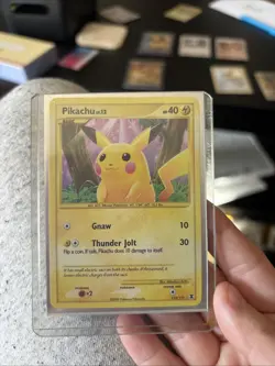 Pokemon Pikachu TCG 112/111 Rising Rivals Secret Rare Holo Card LP Condition - Image 1