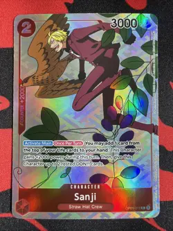 Sanji (Gift Collection 2023) OP01-013 One Piece Promotion Cards Foil - Image 1