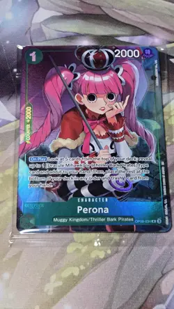 Perona (Illustration Box Vol.4) OP09-034 One Piece Promotion Cards Foil - Image 1