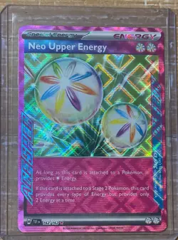 Pokemon TCG Neo Upper Energy 162/162 Temporal Forces Ace Spec Energy Card - Image 3