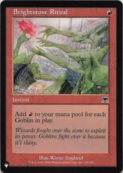 Brightstone Ritual C The List Reprints 191/350 - LP MTG - Image 1