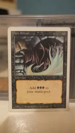 Dark Ritual - Revised (3ED) 1994 - MTG Magic the Gathering - Common - Image 3