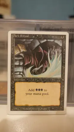 Dark Ritual - Revised (3ED) 1994 - MTG Magic the Gathering - Common - Image 5
