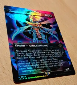 Mtg Magic: # FOIL Full Art # Ausgehungertes Gespenst,Starving Revenant, DEUTSCH - Image 1