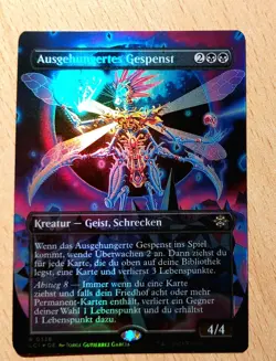 Mtg Magic: # FOIL Full Art # Ausgehungertes Gespenst,Starving Revenant, DEUTSCH - Image 2