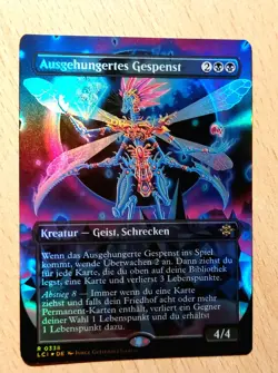 Mtg Magic: # FOIL Full Art # Ausgehungertes Gespenst,Starving Revenant, DEUTSCH - Image 3