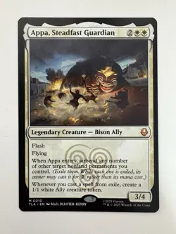 Appa Steadfast Guardian MTG Magic the Gathering Card NM Near Mint TLA - Image 1