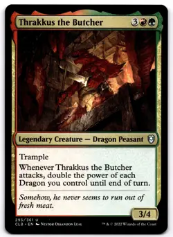 Thrakkus the Butcher U Commander Legends: Battle for Baldur's Gate 295 CLB - Image 1