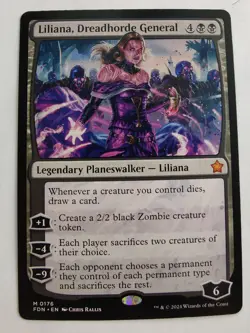 Liliana, Dreadhorde General - NM - Foundations FDN - MTG - Image 1
