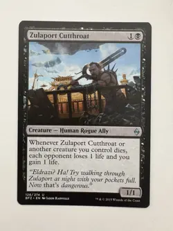Zulaport Cutthroat MTG Magic the Gathering Card NM Near Mint BFZ - Image 1