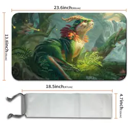 ELUSIVE OTTER - Magic The Gathering MTG Playmat TCG CCG MTG Playmat - Image 2