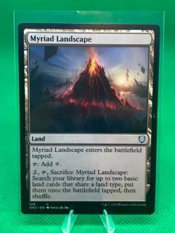 MTG - MYRIAD LANDSCAPE - All Will Be One Commander (U) - Image 1