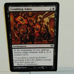 CRUMBLING ASHES--- MTG -- EVENTIDE --- NM - Image 1