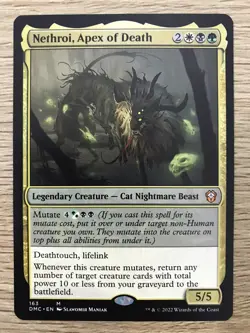 Nethroi Apex of Death MTG Magic Gathering Card NM Mint Dominaria Commander DMC - Image 1