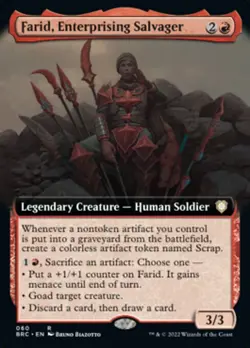 MTG FARID, ENTERPRISING SALVAGER 60 EXC - RECUPERATORE INTRAPRENDENTE BRC EN - Image 1