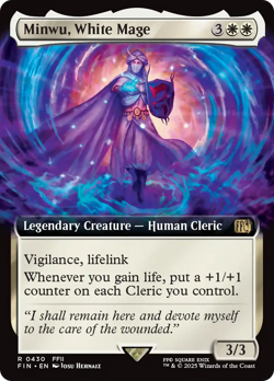 Minwu, White Mage (Extended Art) [FINAL FANTASY] - Image 1