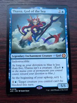 1x THASSA, GOD OF THE SEA - Commander - MTG - Magic the Gathering - Image 1