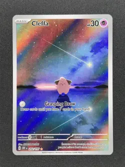 Cleffa 202 Pokemon OBF Obsidian Flames 2023 NM 🔥🔥🔥 - Image 1