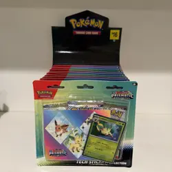 X-12 Pokemon Prismatic Evolutions Tech Sticker Collection (Lot of 12) Brand New - Image 2