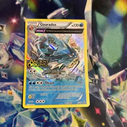 Pokemon TCG Ancient Origins Gyarados XY60 Black Star Promo Prerelease - Image 1