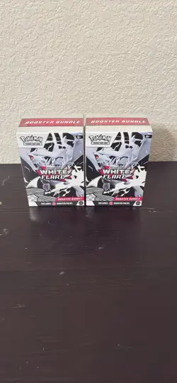 2x Pokemon TCG White Flare Booster Bundles New Sealed Boxes Scarlet & Violet - Image 1