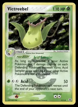 Victreebel 17/112 Pokemon TCG 2004 FireRed & LeafGreen Reverse Holo NM - Image 1