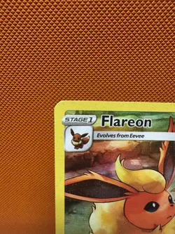 2021 Pokemon SWSH Brilliant Stars TG01/TG30 Flareon 1432 Holo Flecks Missing - Image 2
