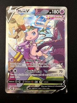 Mew V 251/264 Pokemon TCG Fusion Strike Alternate Art Holo Ultra Rare NM - Image 1