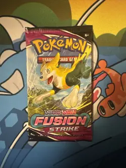 Pokemon TCG Fusion Strike Factory Sealed Pack - Image 1