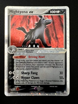 Mightyena ex 101/110 Pokemon TCG 2006 Holon Phantoms Holo Rare NM - Image 1