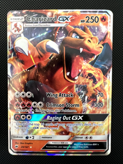 Charizard GX 20/147 Pokemon TCG Sun & Moon Burning Shadows Ultra Rare LP - Image 1